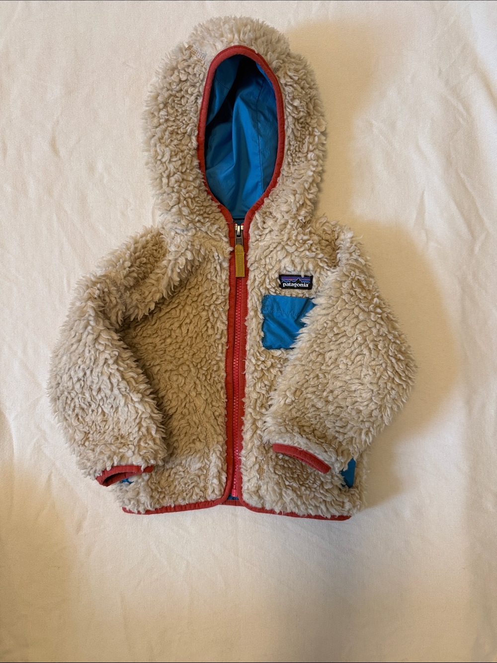 Patagonia Sherpa Fleece Hoodie (12-18m)